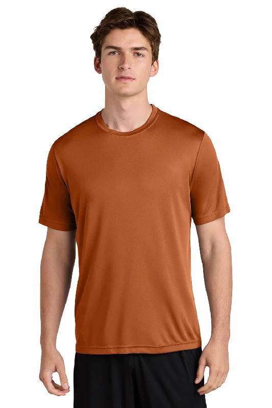 Sport-Tek Mens Competitor Moisture Wicking Short Sleeve Crewneck T-Shirt - Texas Orange