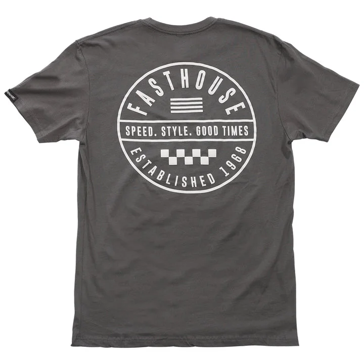 Soft Relaxation Wear Statement SS Tee - Gunmetal