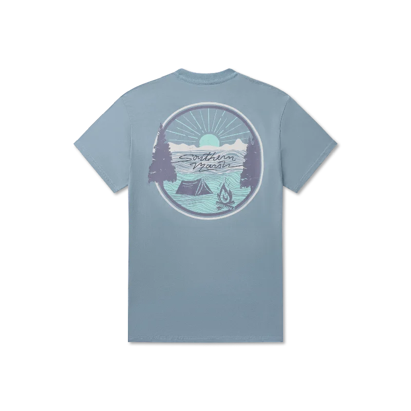 Sports Style Summer Camp Sunsets Tee