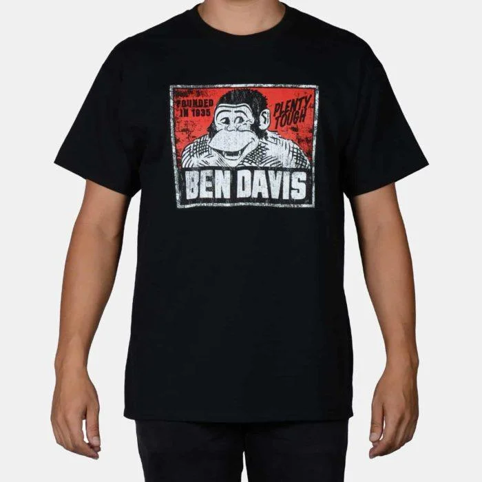 Effortless Wear Vintage Logo T-Shirt: Black