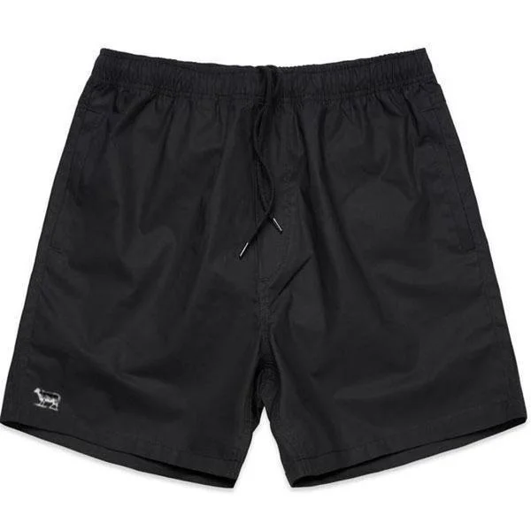 Black Sheep Icon Beach Shorts Black