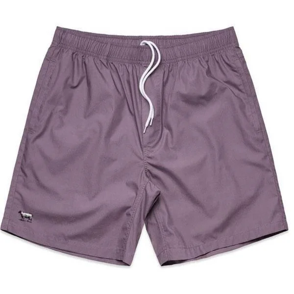 Black Sheep Icon Beach Shorts Mauve