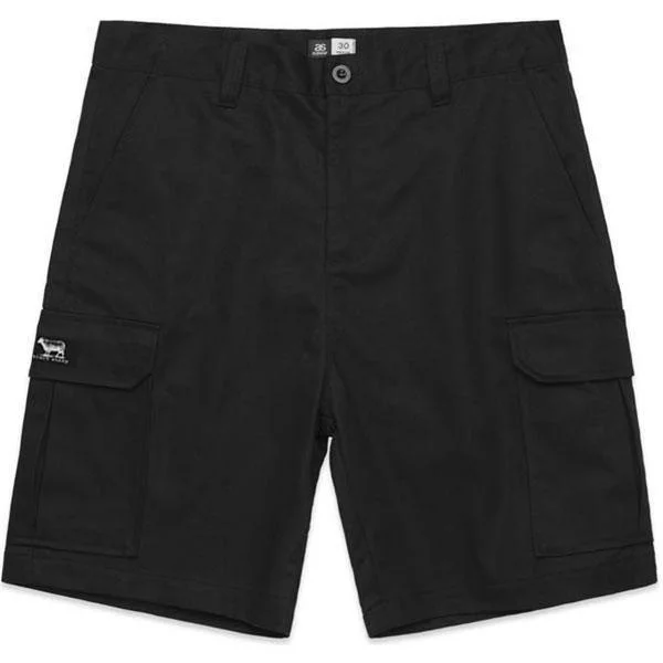 Black Sheep Label Series Classic Cargo Shorts Black