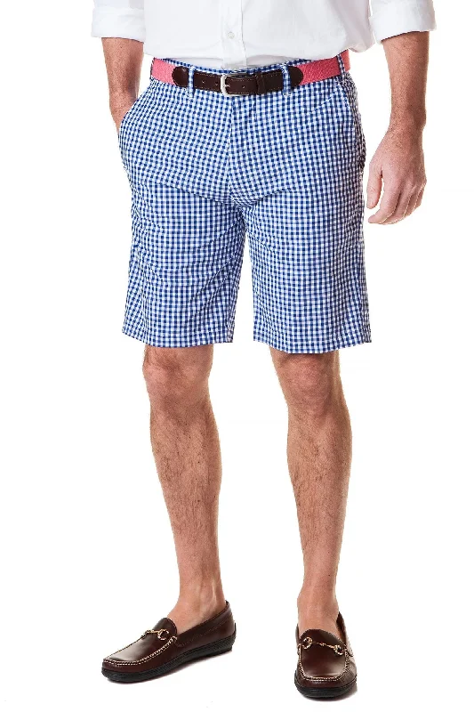 Cisco Short Wide Gingham Royal