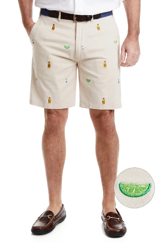 Cisco Short Stretch Twill Stone with Tequila Salt and Lime