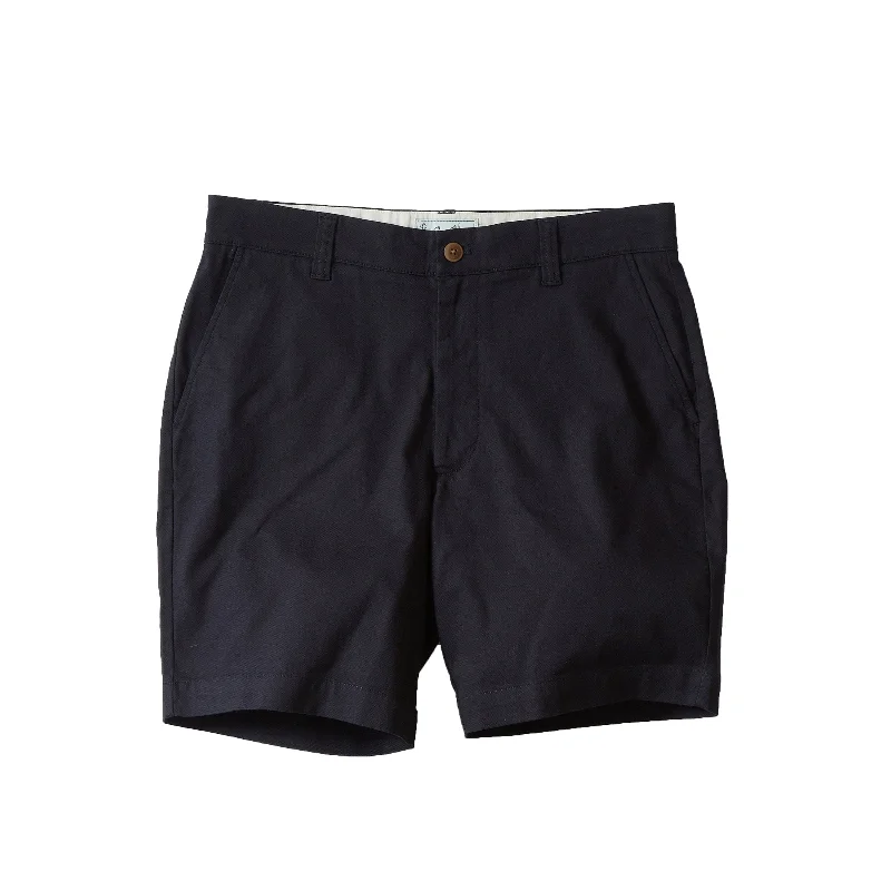 Hudson Textured Stretch Shorts 8" - Navy (Final Sale)