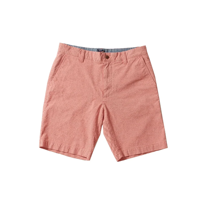 Randolph Stretch End on End Shorts 9" - Aurora Red (Final Sale)