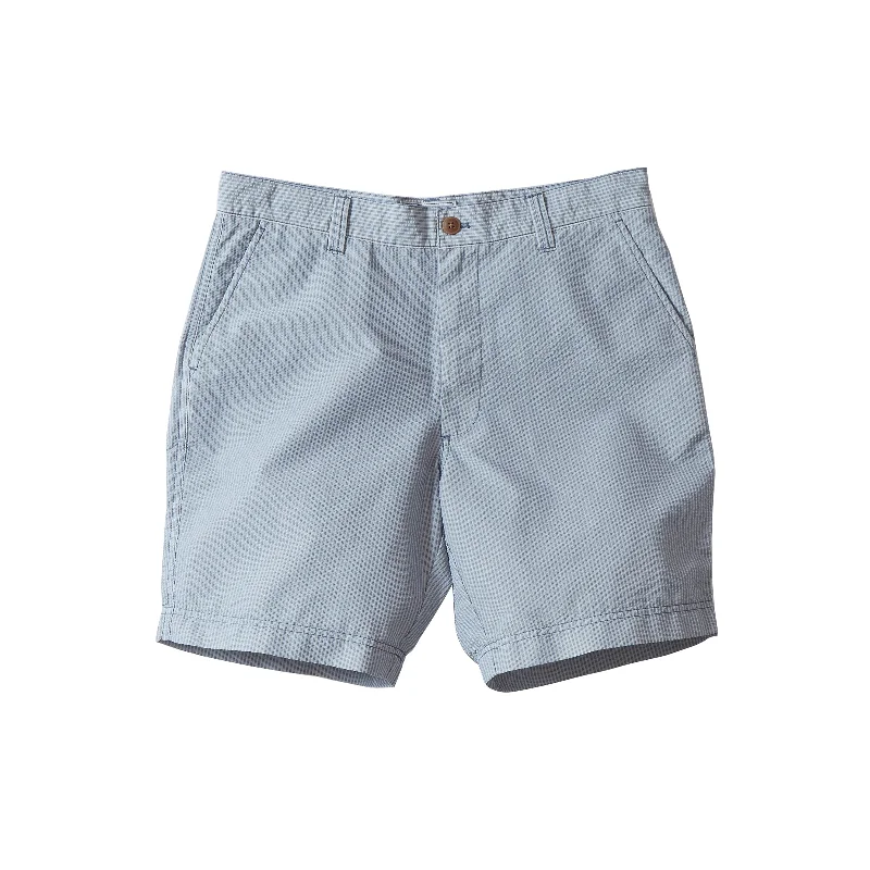 Seersucker Drawcord Shorts - Navy Stripe (Final Sale)